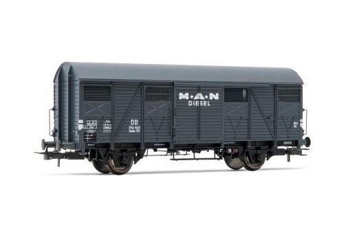 Rivarossi HR6479 DB 2-achsiger ged. Güterwagen Gs MAN Ep.IIII